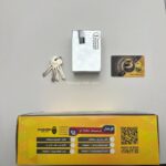 قفل کتابی کهن مدل گارد دار کلید دوشیار سایز 95 - Image 3