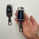 کاور ریموت بی ام و مشترک با کوییک کلید تاشو دور فلزی - Image 2