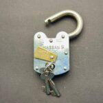 قفل آویز پاکستانی فولادی سایز ۶۰ | ضد برش و دستساز - Image 3