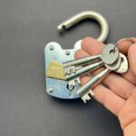 قفل آویز پاکستانی فولادی سایز ۶۰ | ضد برش و دستساز - Image 4