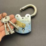 قفل آویز پاکستانی فولادی سایز ۶۰ | ضد برش و دستساز - Image 5