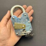 قفل آویز پاکستانی فولادی سایز ۶۰ | ضد برش و دستساز - Image 7