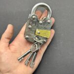 قفل آویز پاکستانی فولادی سایز ۵۰ | دستساز و ضد برش - Image 5