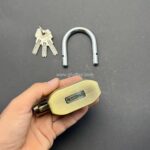 قفل آویز آژیر دار سایز ۵۰ | ضد سرقت با دزدگیر هوشمند - Image 2