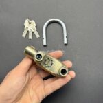 قفل آویز آژیر دار سایز ۵۰ | ضد سرقت با دزدگیر هوشمند - Image 4