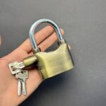 قفل آویز آژیر دار سایز ۵۰ | ضد سرقت با دزدگیر هوشمند