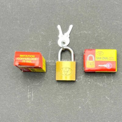 قفل آویز سربی سایز ۲۵ | مقاوم، ایمن و با کیفیت