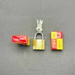 قفل آویز سربی سایز ۳۸ | کوچک و مقاوم