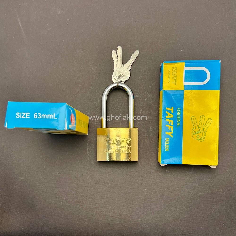photo_2024-09-15_06-34-56 (2) قفل آویز دسته بلند تافی سایز ۶۳ | مقاوم و ضد زنگ - Image 1