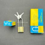 قفل آویز دسته بلند تافی سایز ۳۲ | کوچک، سبک و بادوام