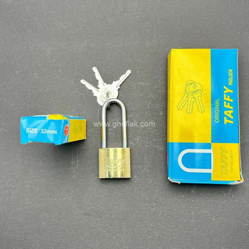 photo_2024-09-15_06-34-59 (2) قفل آویز دسته بلند تافی سایز ۳۲ | کوچک، سبک و بادوام - Image 1