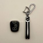 کاور ریموت پژو 206 و 207 و رانا و پارس مدل 96 به بالا طرح چرم با بند ست