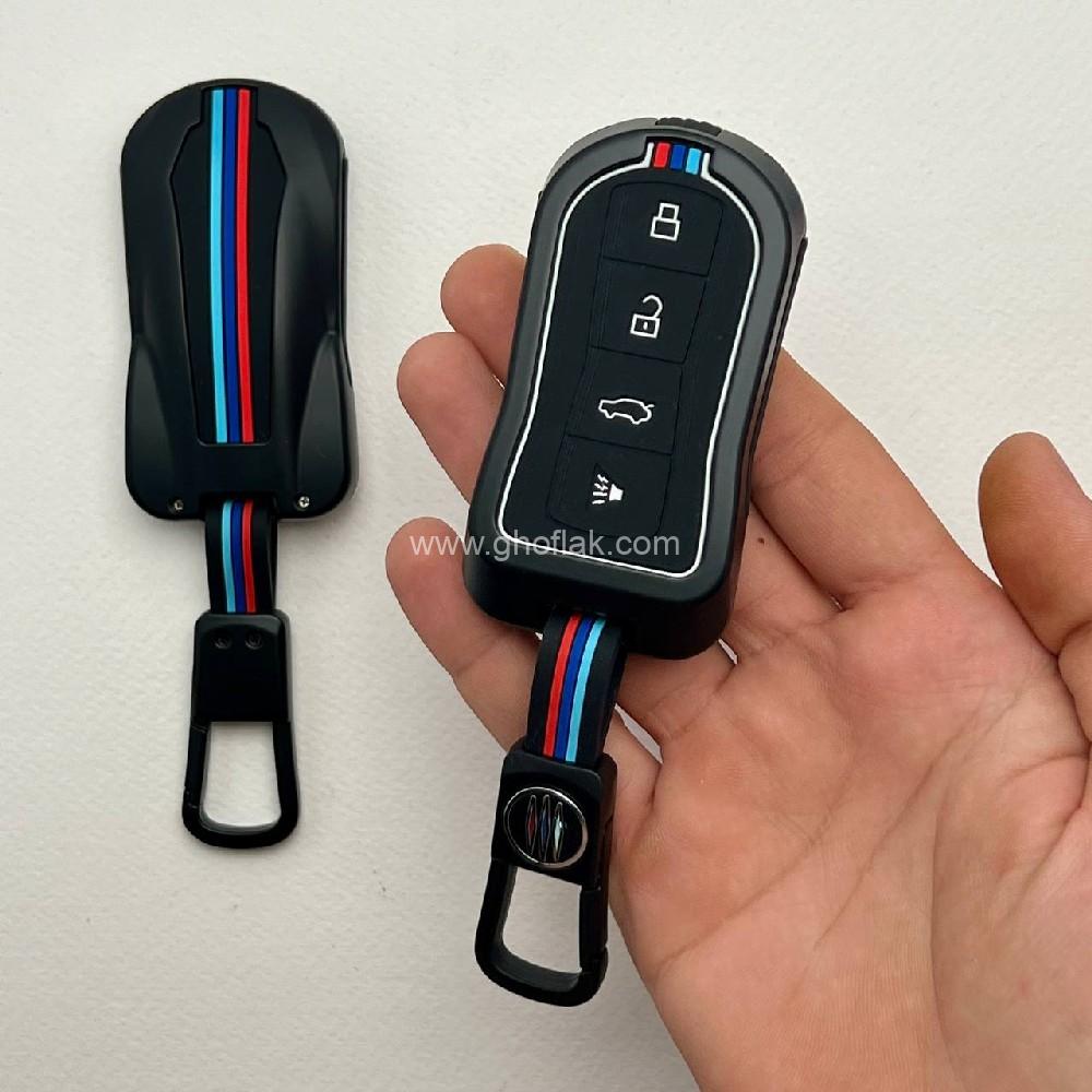 photo_2_2024-09-20_05-34-22 کاور ریموت هایما اس 8 و ایکس 7 دور فلزی وسط سیلیکونی - Image 1