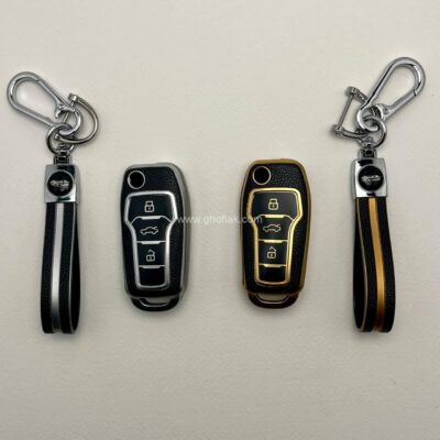 کاور ریموت ساینا اس کوییک اس و اطلس کلید تاشو طرح چرم با بند ست