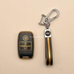 کاور ریموت کیا اپتیما - اسپرتیج - کادنزا - سورنتو طرح چرم با بند ست - Image 2