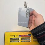 قفل کتابی کهن مدل گارد دار کلید دوشیار سایز 95 - Image 2