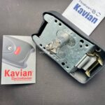 قفل حیاطی برقی کاویان کلید معمولی | سیستم خود قفلشونده ضد دیلم - Image 2