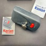 قفل حیاطی برقی کاویان کلید معمولی | سیستم خود قفلشونده ضد دیلم - Image 3