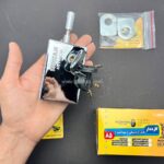 قفل کتابی کهن مدل گارد دار کلید سولکسی سایز 85 - Image 4