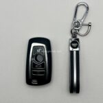 کاور ریموت بی ام و مشترک با کوییک و کلوت کیلس طرح چرم با بند ست - Image 2