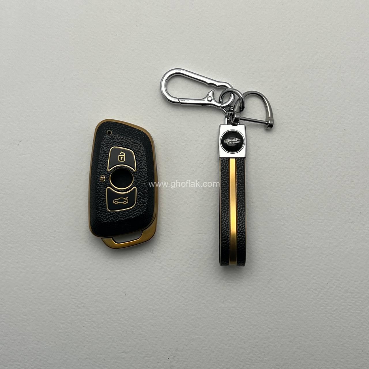 photo_3_2024-11-30_18-44-29 کاور ریموت برلیانس h330 کیلس طرح چرم با بند ست - Image 1