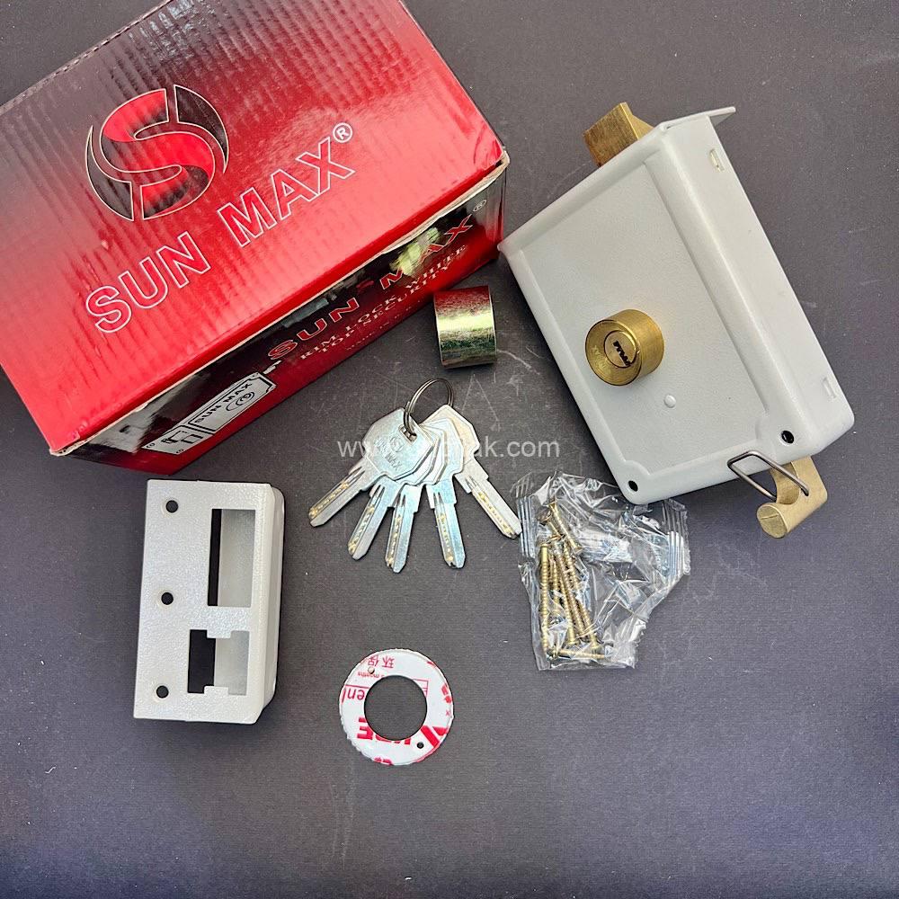 photo_57_2024-09-18_14-56-46 قفل حیاطی سان مکس فولادی کلید کامپیوتری - Image 1