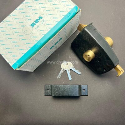 قفل حیاطی رجبی طرح الزت سه پیچ کلید ساده