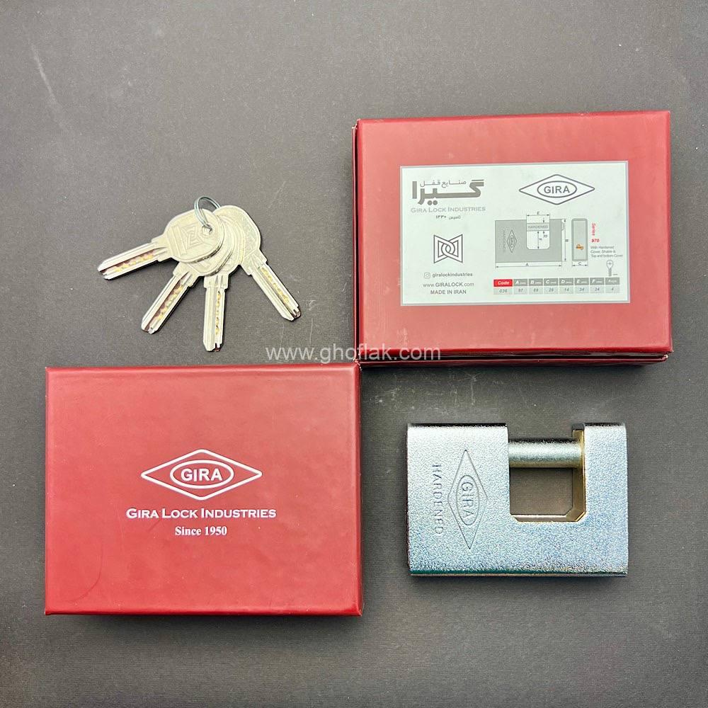 photo_62_2024-09-18_14-56-46 قفل کتابی گیرا کد 036 سوپر G | ضدبرش، ضد دریل، کلید ایزویی - Image 1