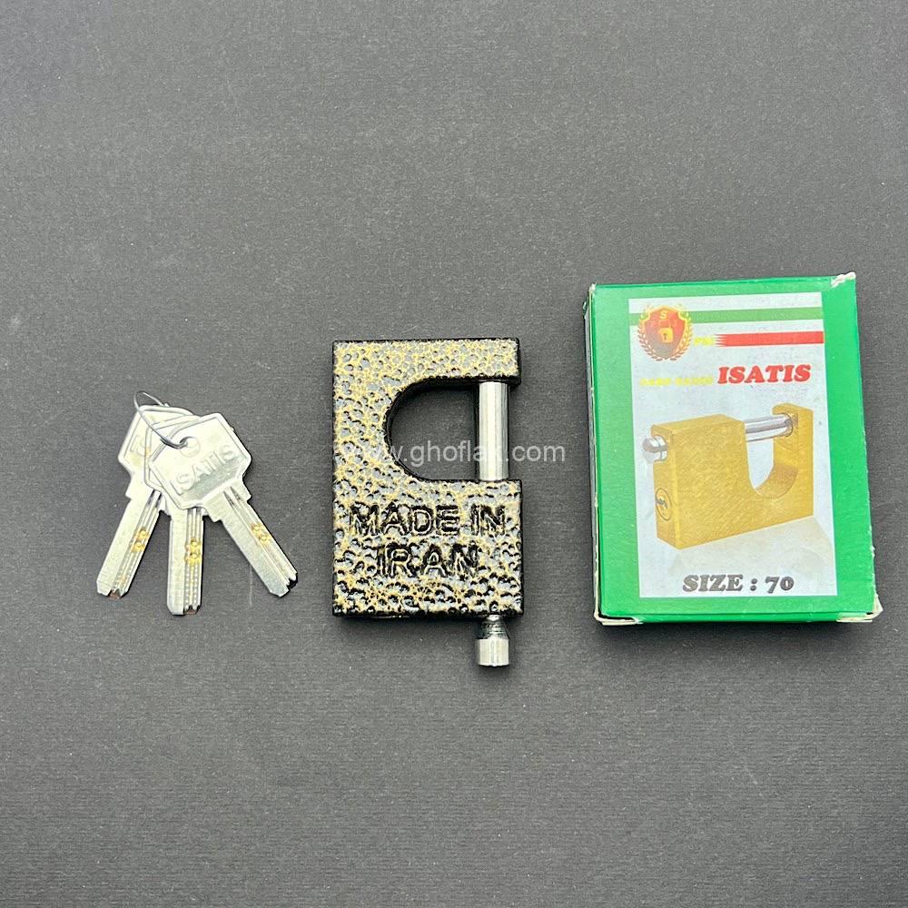 photo_71_2024-09-18_14-56-46 قفل کتابی ایساتیس سایز 70 کلید کامپیوتری - Image 1