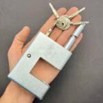 قفل کتابی پارس سایز 100 کلید 4 پر - Image 3