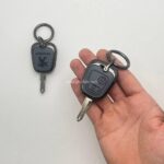 کاور ریموت پژو 206 - 207 - پارس مدل بالا و رانا دور فلزی وسط چرم بدون بند - Image 6