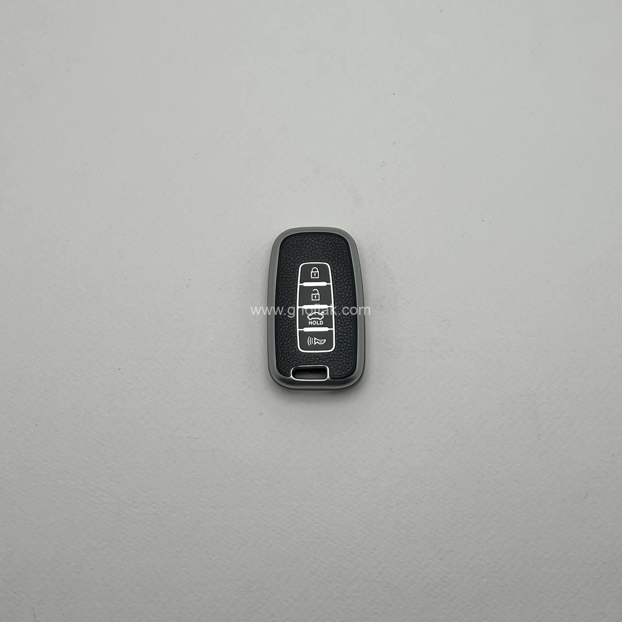 photo_9_2025-01-04_21-09-00 کاور ریموت هیوندایی و کیا چهار دکمه طرح چرم - Image 1