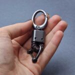 آویز چرم کوتاه رنگی - Image 5