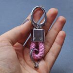 آویز چرم کوتاه رنگی - Image 4