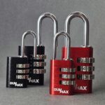 قفل آویز رمزی سانکس سایز ۲۸ | کوچک، ضدزنگ و مقاوم - Image 2