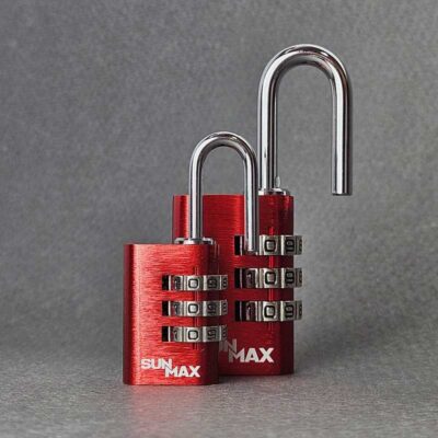 قفل آویز رمزی سانکس سایز ۲۱ | کوچک، مقاوم و ضدزنگ