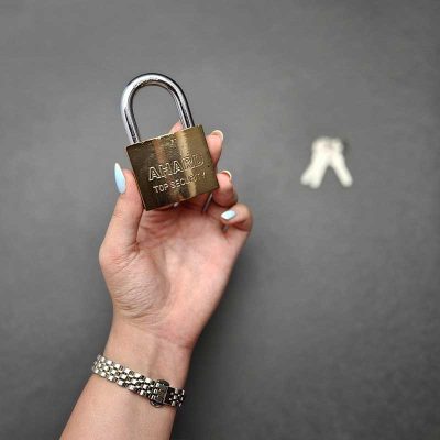 قفل آویز سربی سایز ۵۰