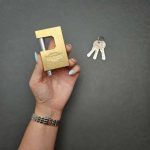 قفل کتابی برنجی مارک گیلا (مهدی) سایز 70