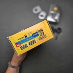 قفل کتابی کهن مدل گارد دار کلید سولکسی سایز 85