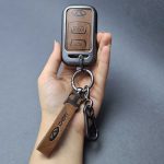 کاور ریموت آریزو و تیگو ریموت بزرگ دور فلزی وسط چرم اعلا - Image 3