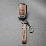 کاور ریموت آریزو و تیگو ریموت بزرگ دور فلزی وسط چرم اعلا - Image 4