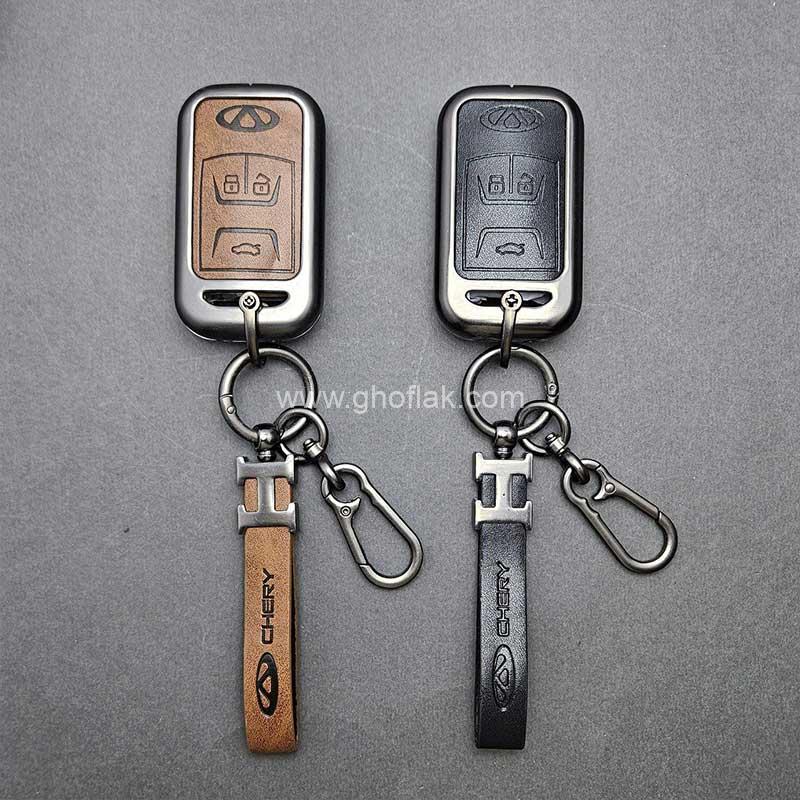 کاور-ریموت-آریزو-و-تیگو-ریموت-بزرگ-دور-فلزی-وسط-چرم-اعلا-05 کاور ریموت آریزو و تیگو ریموت بزرگ دور فلزی وسط چرم اعلا - Image 1