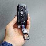 کاور ریموت بی‌ام‌و مشترک با کوییک کلید تاشو دور فلزی - Image 6