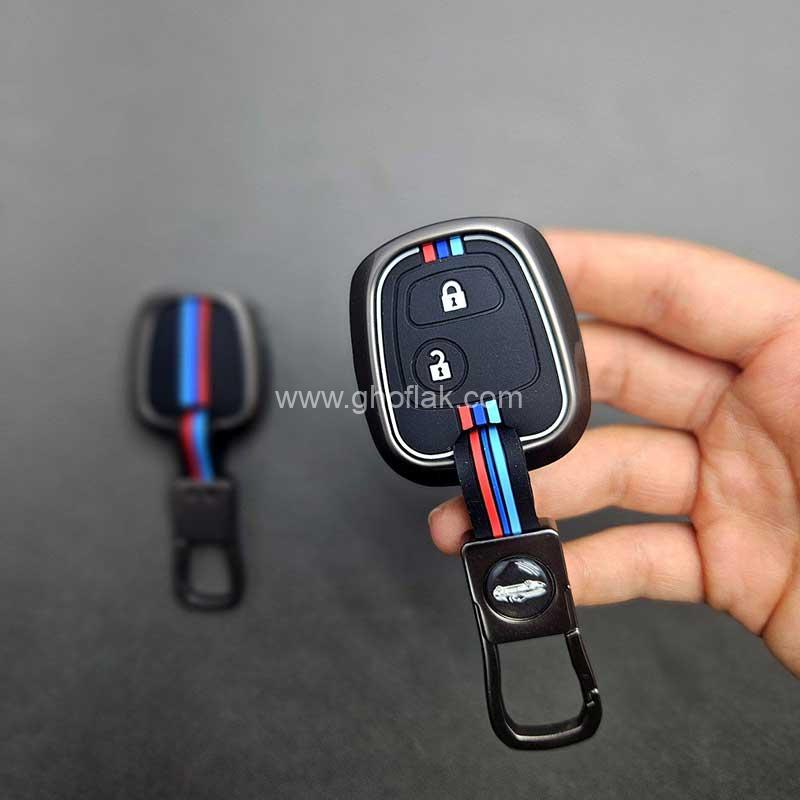 206-فلزی-تیتان003 کاور ریموت پژو 206 - رانا - 207 و پارس مدل بالا دور فلزی - Image 1