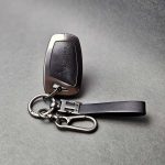 کاور ریموت هیوندایی گرنجور - سانتافه و سنتنیال کیلس چهار دکمه طرح دورفلزی وسط چرم اعلا - Image 11