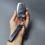 کاور ریموت هیوندایی گرنجور - سانتافه و سنتنیال کیلس چهار دکمه طرح دورفلزی وسط چرم اعلا - Image 12