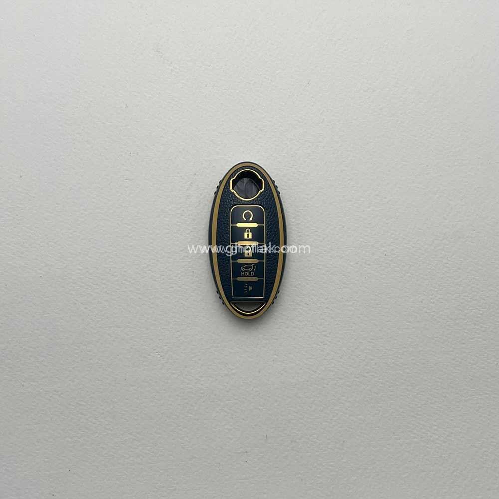 jok کاور ریموت نیسان جوک - مورانو - ایکس تریل و قشقایی پنج دکمه طرح چرم - Image 1