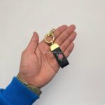 آویز چرم طرح گل رز - Image 5