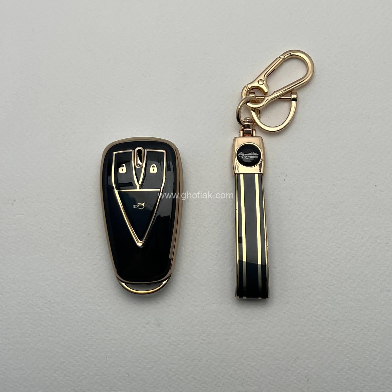 photo_1_2024-11-30_18-59-17 کاور ریموت چانگان سی اس 55 و 35 سه دکمه طرح براق با بند ست - Image 1