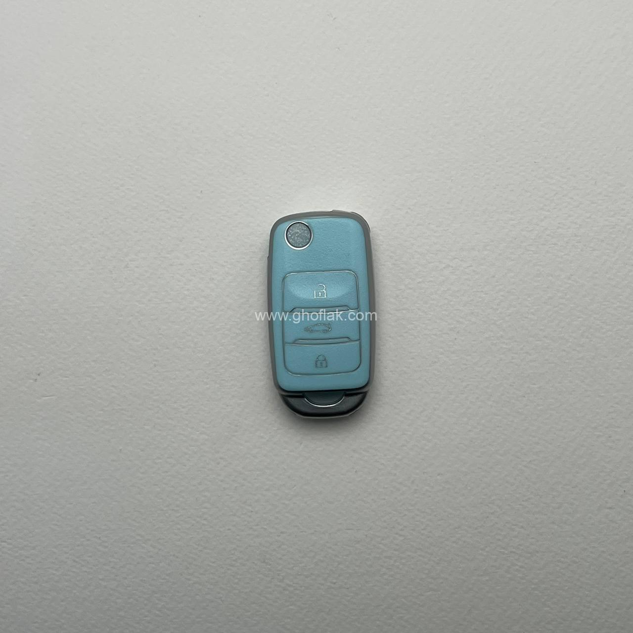 photo_1_2024-11-30_19-57-20 کاور ریموت چانگان کلید تاشو طرح چرم - Image 1